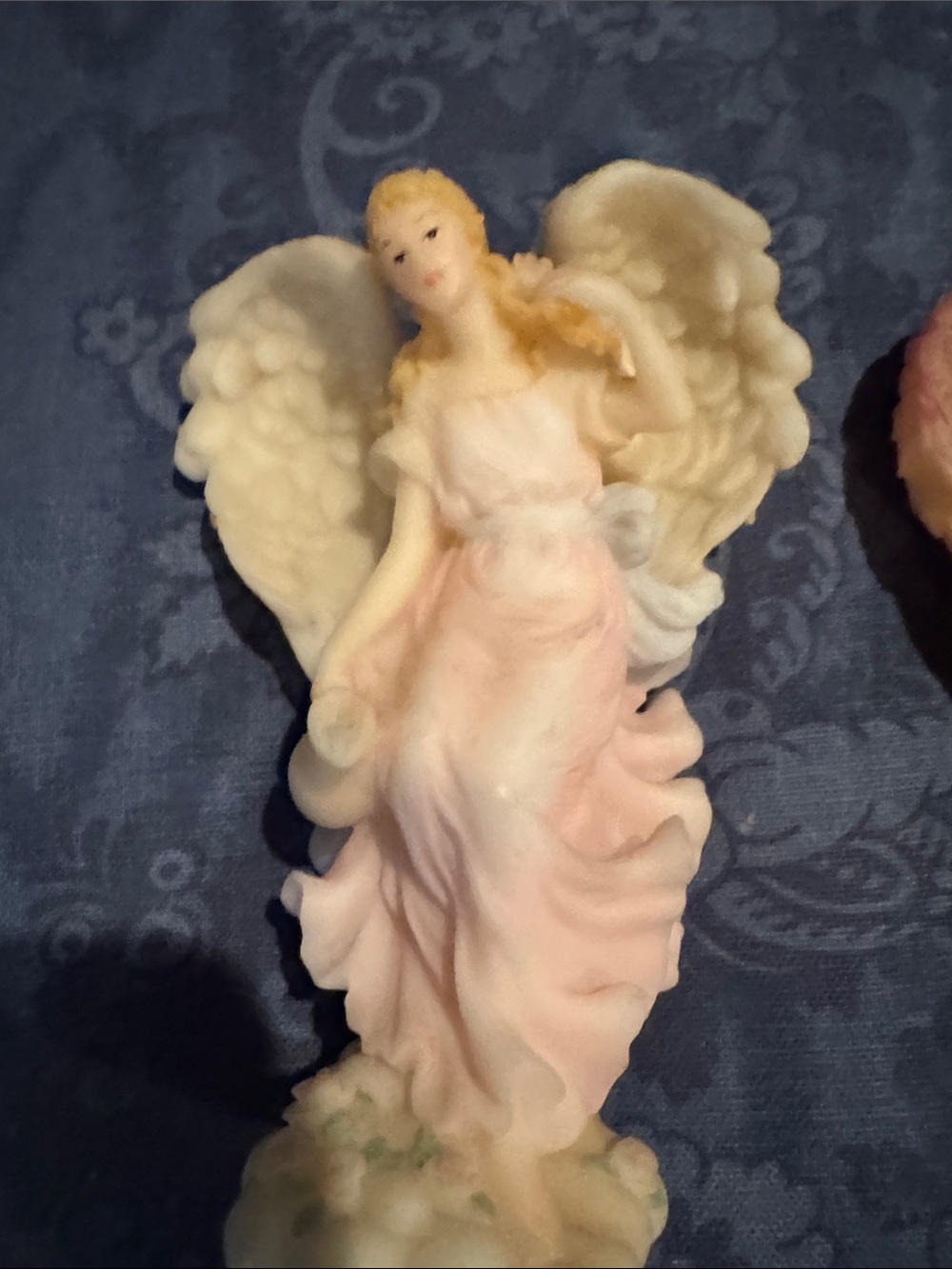 Porcelain Angel Figurine : sold as set - Picture 2 of 10
